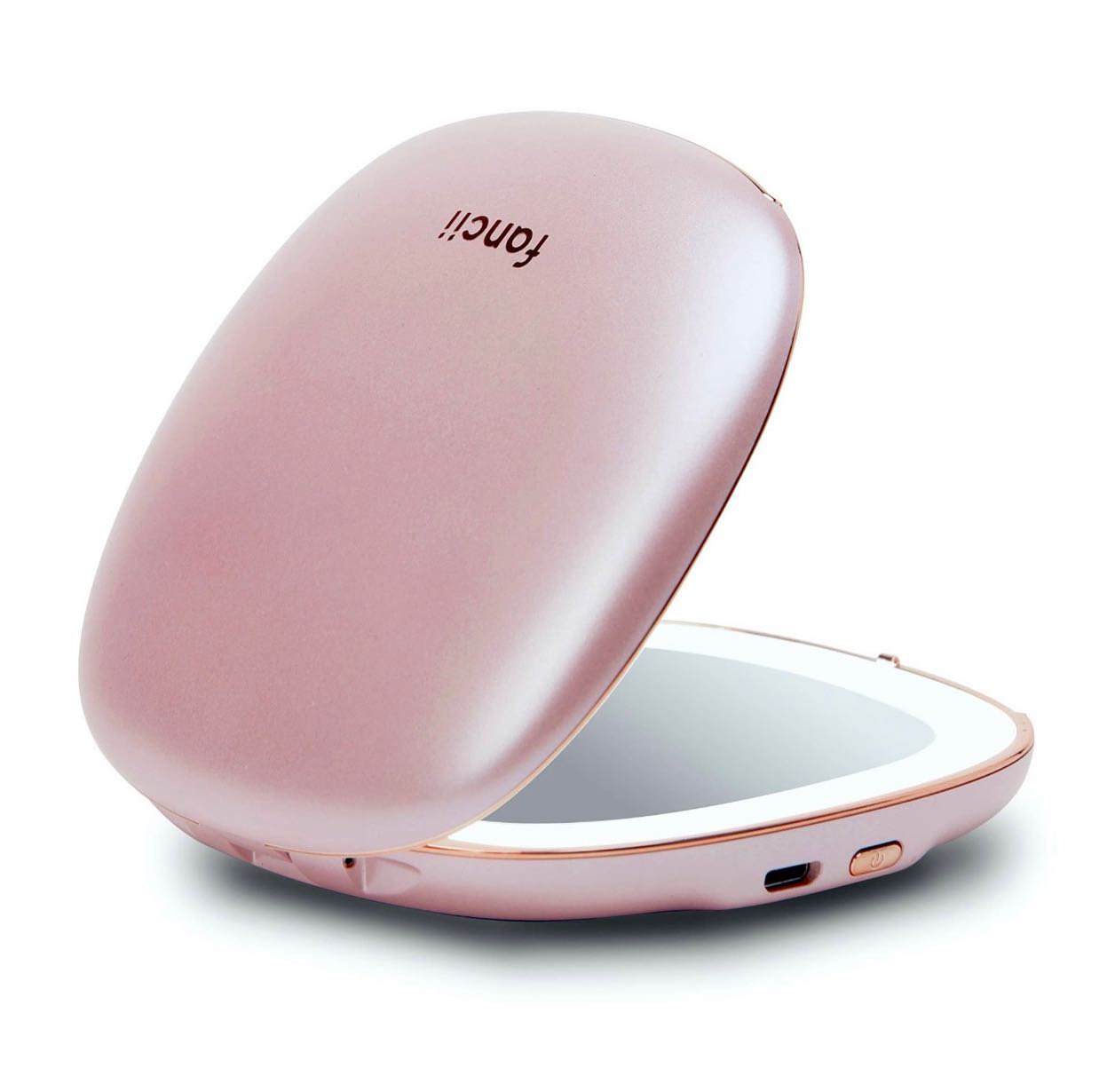 Mila Rechargeable Compact Mirror by Fancii